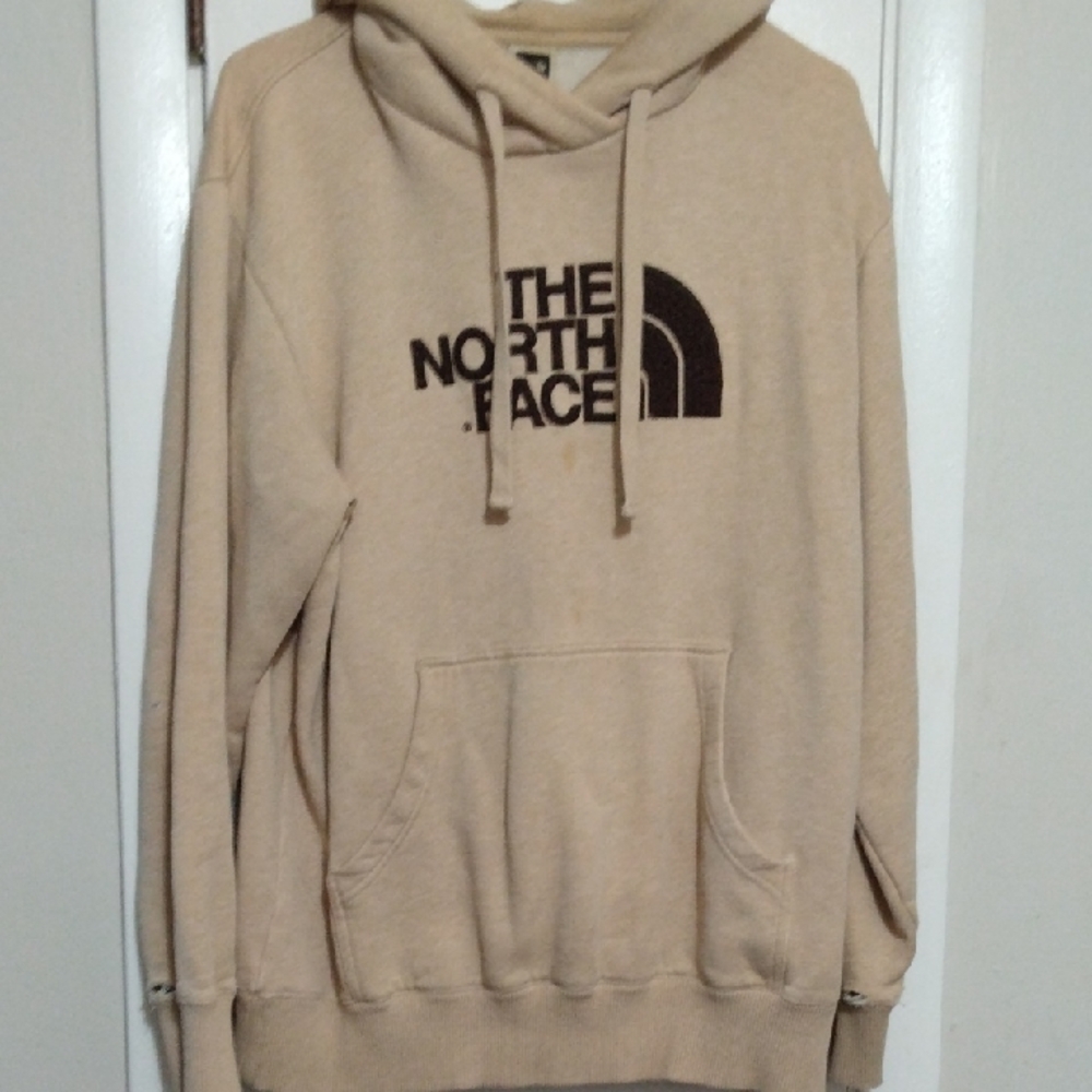 The North Face Men's Beige Hoodie